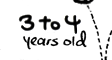 3-6 years old